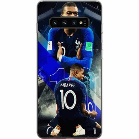 Samsung Galaxy S10 Genomskinligt Skal Kylian Mbappé