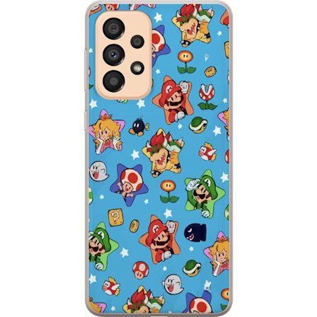 Kompatibelt Mobilskal till Samsung Samsung Galaxy A33 5G Nintendo Mario Mönster Switch Spel