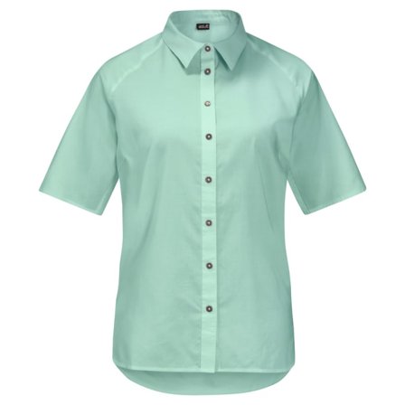 Jack Wolfskin Women's Nata River Shirt Women short-sleeved shirts Green M