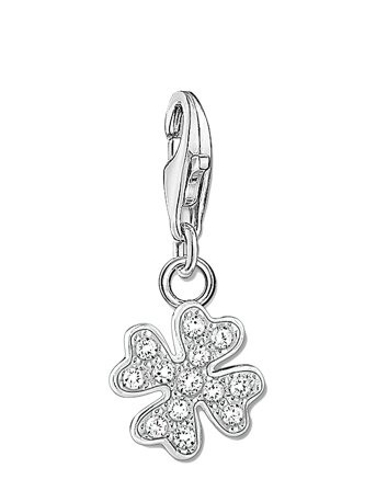 Thomas Sabo Charm Pendant Cloverleaf - Silver - ONE SIZE