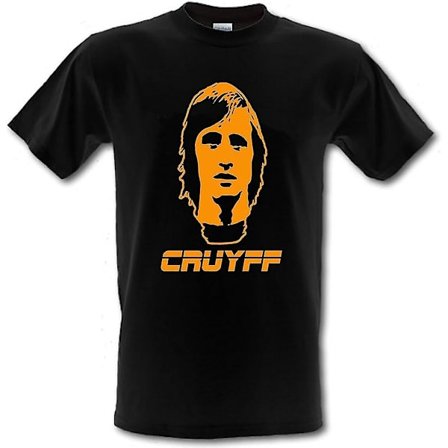 Johan Cruyff Dutch Master Football Legend Retro Gildan Heavy Cotton T-shirt Small - Xxl