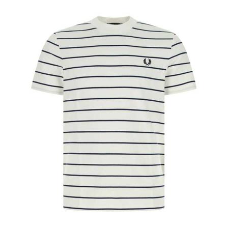 Fred Perry T-Shirts Hvid, Herre