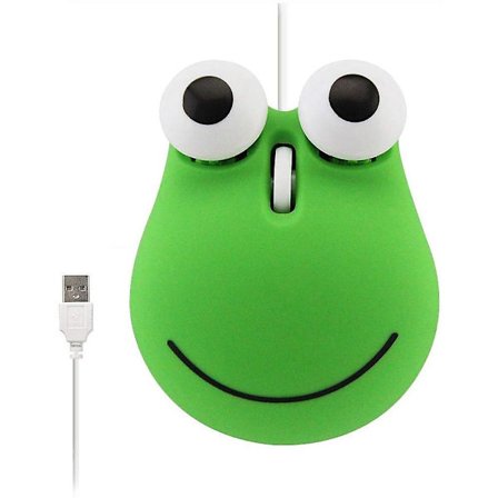 Sød dyreformet kablet mus Cartoon lille kablet optisk M