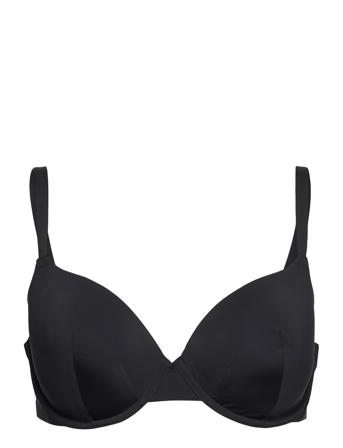 Bra Bc T Shirt Love Swimwear Bikinis Bikini Tops Wired Bikinitops Svart Lindex