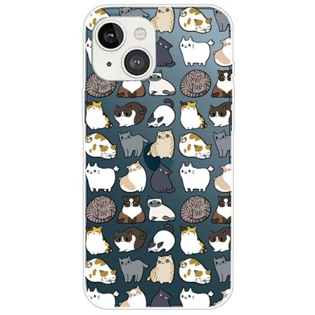 Deco iPhone 14 Plus skal - Katt