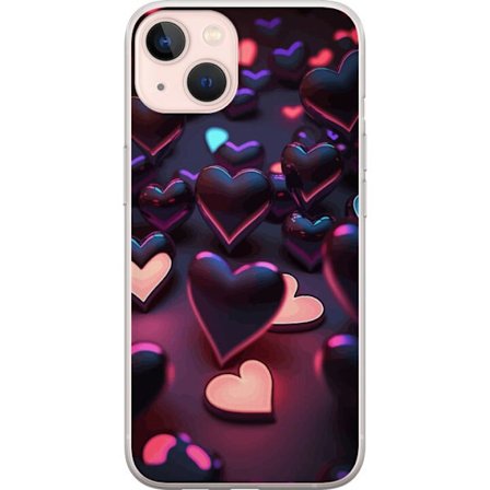 Kompatibelt Mobildeksel til Apple Apple iPhone 13 mini Midnattshjerter
