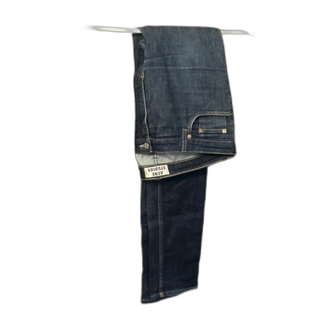 Acne Studios Flex S Raw jeans blå