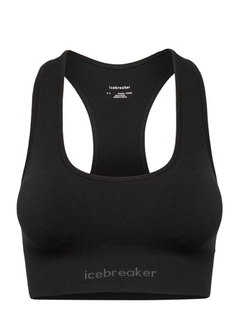 Icebreaker W Mer 260 Zoneknit Seamless Bra - Black - L