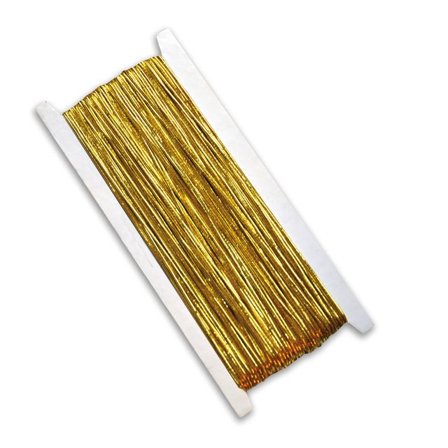 PLAYBOX Halsbandssnodd guld 50m - Lyreco - Skola och förskola - Hobbymaterial - Tråd, snöre och snodd