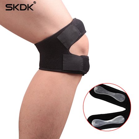 Enkel Knäskydd med Patellaband för Utomhusbruk