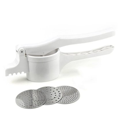 Manuell potatismosare för potatis, frukt, grönsaker, jams, squash, barnmat och mer