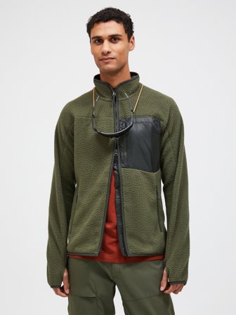 Pile Zip Jacket Men