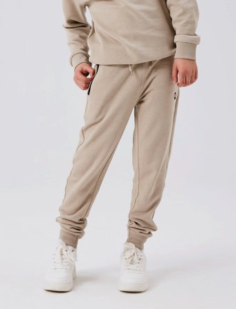 name it Nkmvimo Swe Pant Bru Noos - Cream - 152