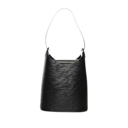Louis Vuitton Vintage, Pre-owned Leather louis-vuitton-bags Zwart, Dames, Maat:ONE Size