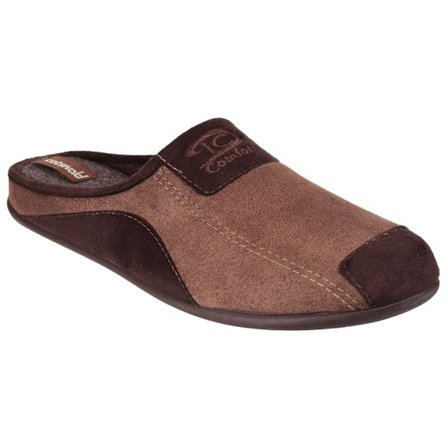 Cotswold herr Westwell Slip On Mule Slippers 11 UK Brun