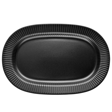 Eva trio Nova Black serveringsfat 37x25 cm | Dukning & Servering > Serveringsskålar > Serveringsfat | Bagaren och Kocken