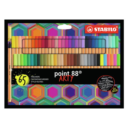 Stabilo Point 88 Fineliner Arty 65 pcs