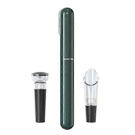 Luftpumpe Vinåpner Korkfjerner Sett Bærbar Flaskeåpner for Reise