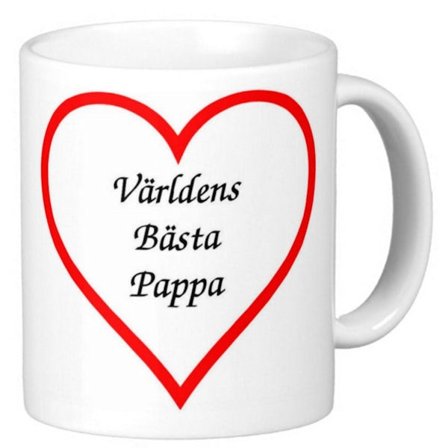 Mugg - Världens bästa pappa