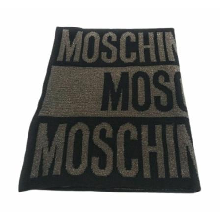 Moschino - Sjalar - Svart - Dam - Storlek: One Size, Dam, Storlek: ONE SIZE