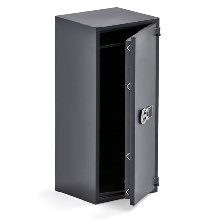 Fire and burglary safe SILVER, electronic lock, 950x440x440 mm