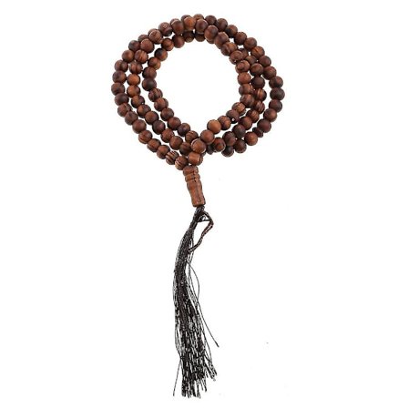 Muslimi rukous 99 helmeä Islam Dhikr rukousnauha Käsityö Ramadan lahja Palvonta rukous(Kahvin väri)