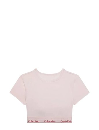 T-Shirt Bralette Pink Calvin Klein