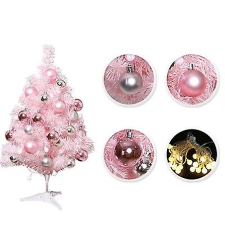 60cm Mini Julgransdekoration Med Ljus
