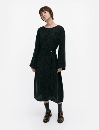 Marimekko Tyväri Piirto Unikko - Black - 40
