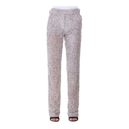 N21 Broek , Grijs , Dames , Maat: L
