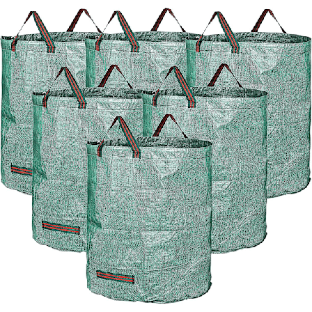 6 st 72 Gallons Återanvändbara Trädgårdsavfallspåsar - 67 X 84 Cm - Trädgårdsavfallspåsar