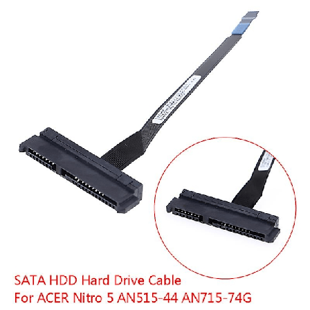 Sata Hdd -kiintolevyn kaapelin liitin Acer Nitro 5 An515-44 An715-74g Nbx0002h-WELLNGS -malleille