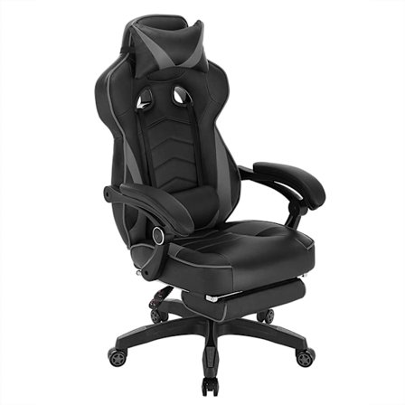 Rootz Ultimate Gaming Chair - Ergonominen toimistotuoli - Säädettävä tietokonetuoli - High Density Foam -tuki - Säädettävä korkeus 121cm-128cm - Istui