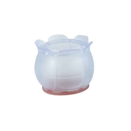 16 stk. silikone stolbenbeskyttere til gulv, 35 mm diameter bord L