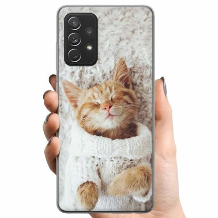 Samsung Galaxy A52 5g Tpu Mobilskal Kitty Sweater