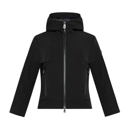 Peuterey Smooth bomber jacket with black details , Zwart , Heren , Maat: S