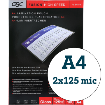 LAMINERINGSLOMME A4 125MIC