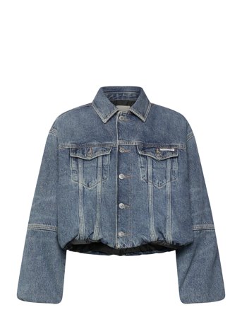Calvin Klein Jeans | Denim Bubble Jacket Tinted Orcha | XXS