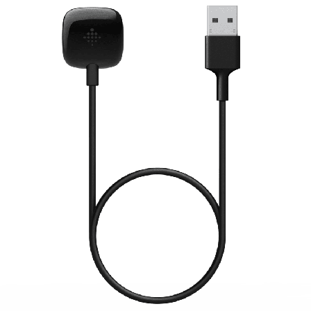Fitbit Versa 3/Sense Charging Cable electronic accessories Black OneSize