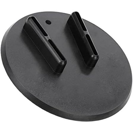 Moottoripyörän seisontatuen lisävarusteet, seisontatuen tuki, Coaster Puck yhteensopiva Harley (Väri: Musta)