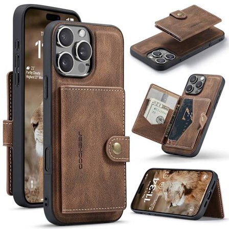 Avtagbart Kortfacksskal kompatibel med iPhone 16 Pro