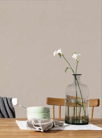 Duro Tapet, Sten 352-12 Enfärgad & Randig, L, Mörkbeige, Färg & tapeter