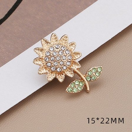 Rosettbrosch, damers exklusiva känsla, nischad nål, bröstblomma, exklusiva fasta kläder, kragnålstillbehör