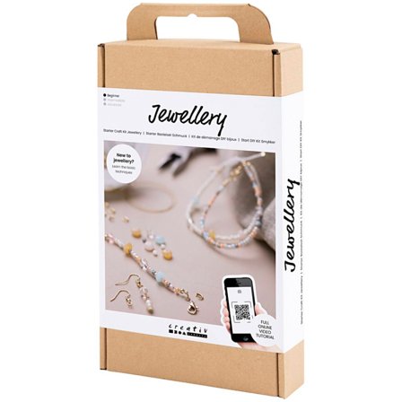 Creativ Company DIY Jewelry Making Starter Kit