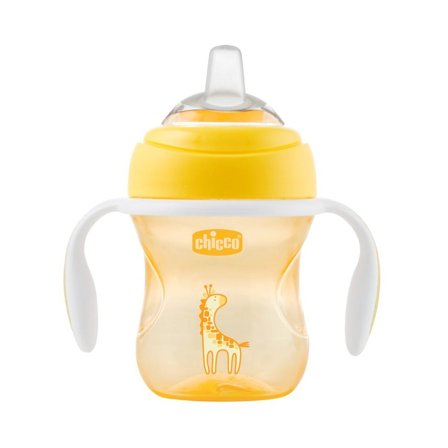 Chicco Tazza Transition Neutra Colore Giallo Per Bambini 4 Mesi+