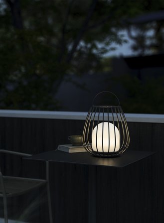 Jim To Go oppladbar lykt - sort