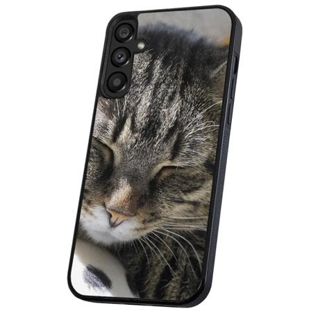Samsung Galaxy A13 5G/A04s - Kuoret/Suojakuori Nukkuva Kissa