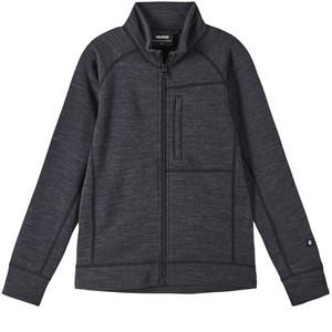 Reima Black melange Mahti Mid-layer - Fleeces and midlayers - 116 cm - Black