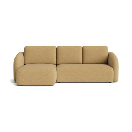 Savona chaiselong sovesofa, venstrevendt | opbevaring - Puente Gul - 270x154x94 - Sofa, sovesofa, chaiselong