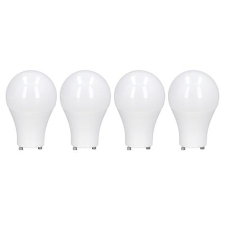 4 STK GU24 lyspære Høy lysstyrke Energisparende LED A19 lyspære for kontor på soverom 120V5W Varm hvit 2700K